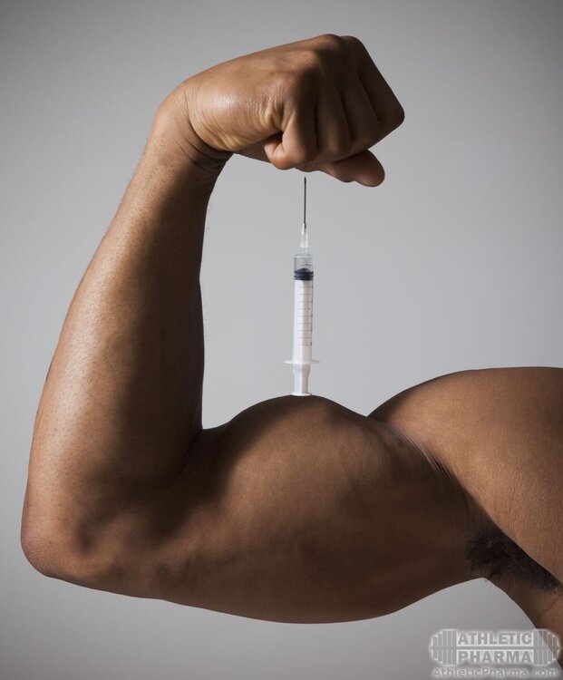 Укол стероида для роста мышц
